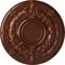 Ekena Millwork Dauphine Ceiling Medallion (Fits Canopies up to 13 1/4"), 33 7/8"OD x 1 3/8"P, Copper Penny CM33DACPS - alternate 1